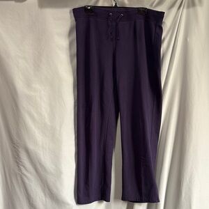 SJB Active Purple Straight Leg Pants Classic Style